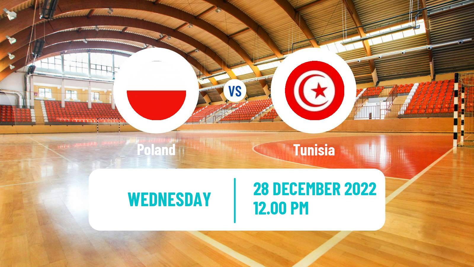 Handball Friendly International Handball Poland - Tunisia