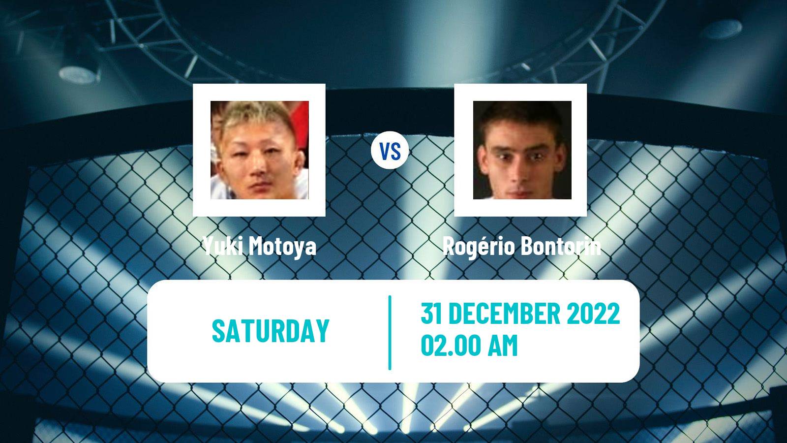 MMA MMA Yuki Motoya - Rogério Bontorin