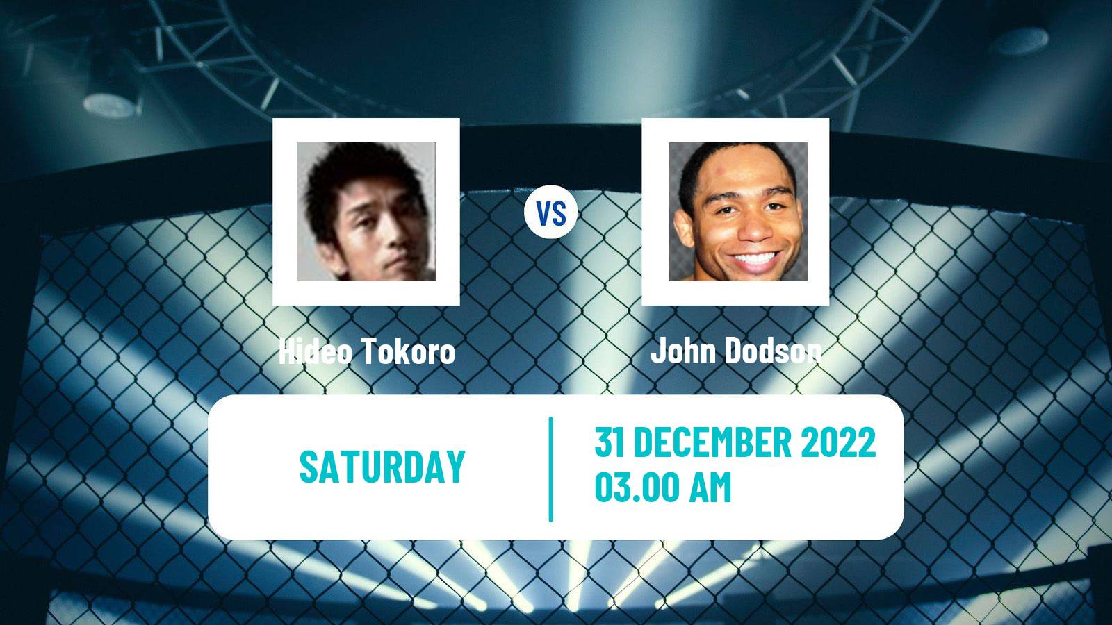 MMA MMA Hideo Tokoro - John Dodson