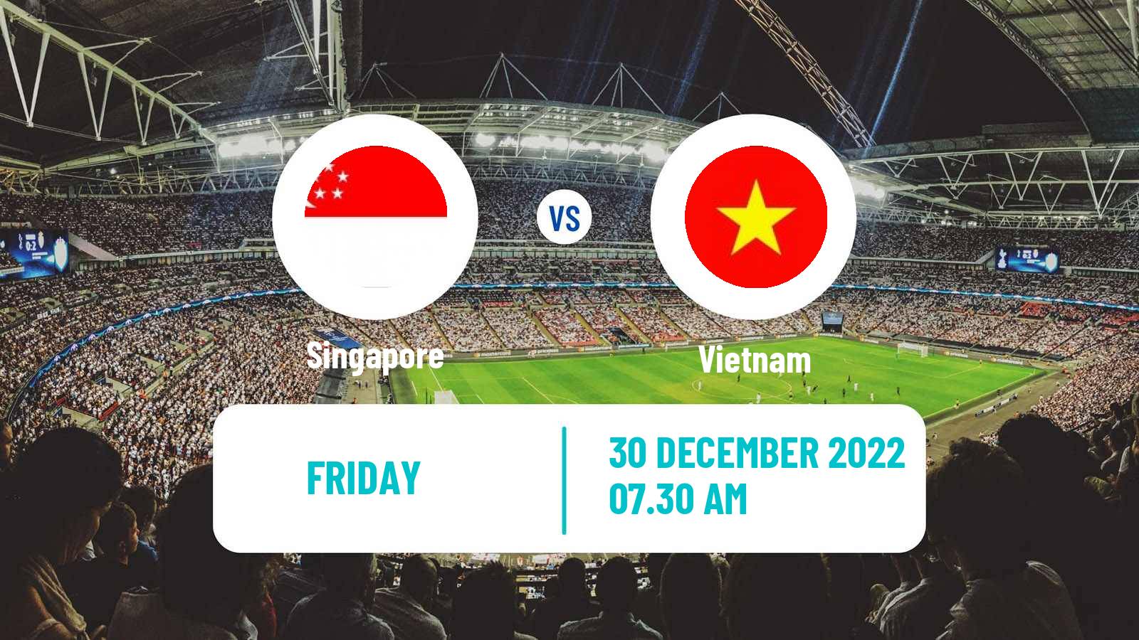 Soccer AFF Сhampionship Singapore - Vietnam