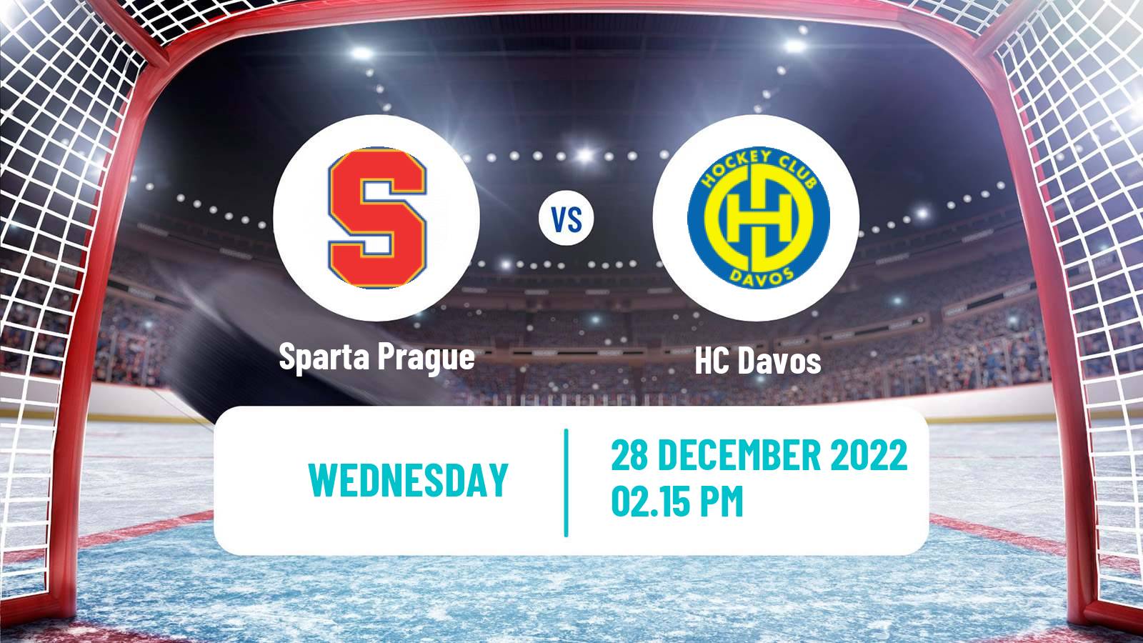 Hockey Spengler Cup Sparta Prague - Davos