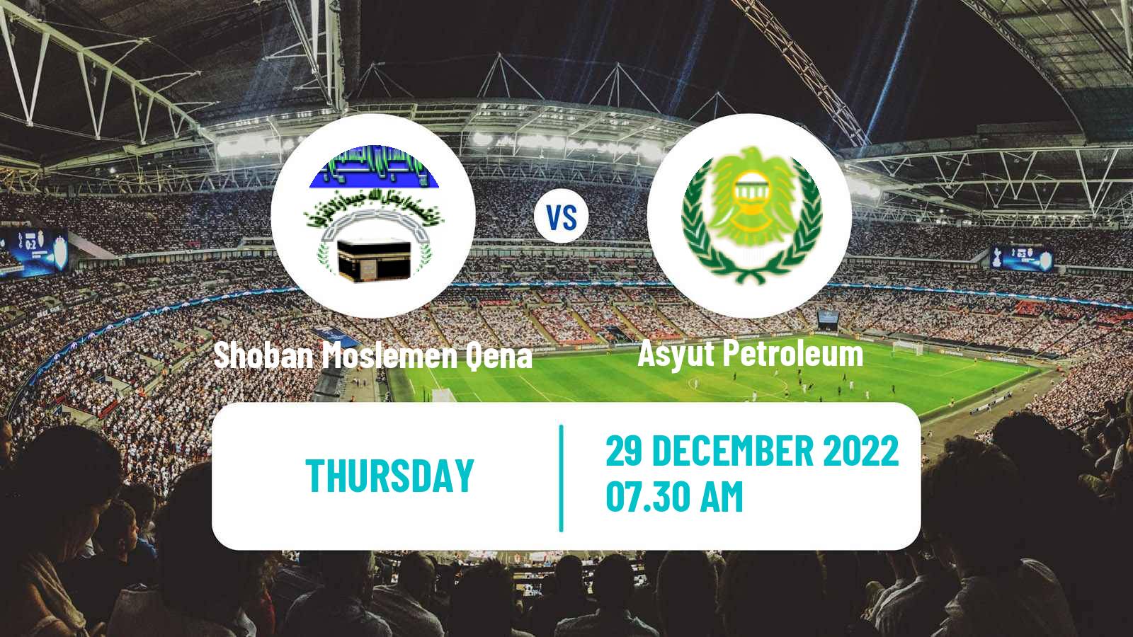 Soccer Egyptian Division 2 - Group A Shoban Moslemen Qena - Asyut Petroleum