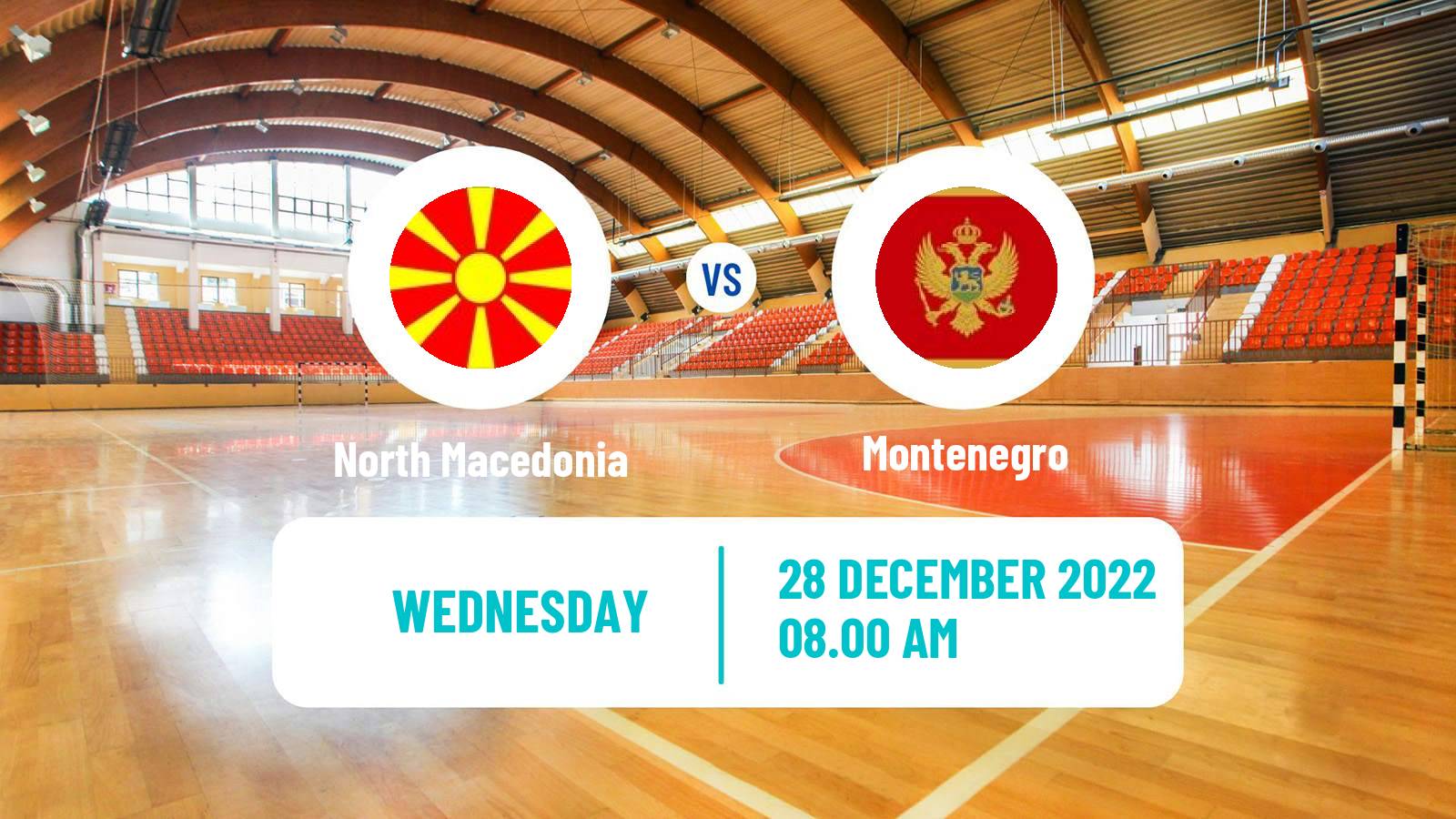Handball Friendly International Handball North Macedonia - Montenegro