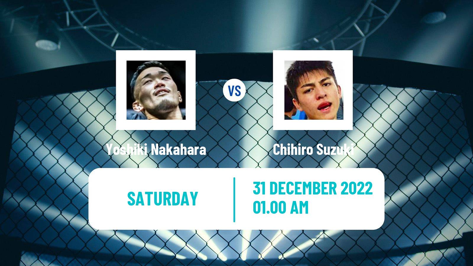 MMA MMA Yoshiki Nakahara - Chihiro Suzuki