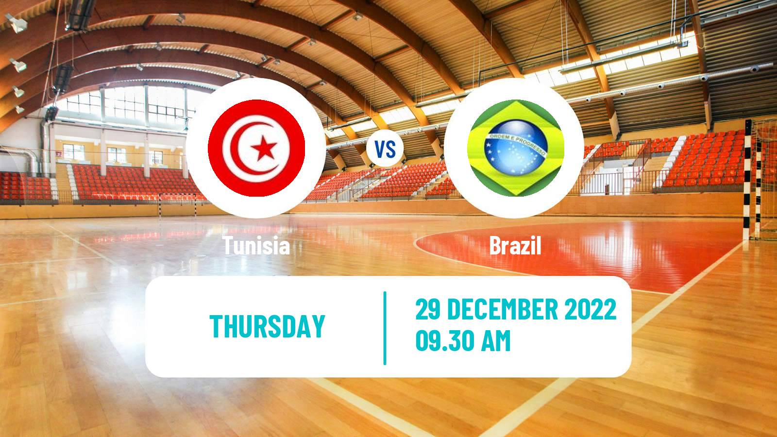 Handball Friendly International Handball Tunisia - Brazil
