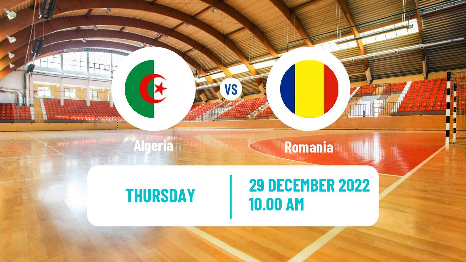 Handball Friendly International Handball Algeria - Romania