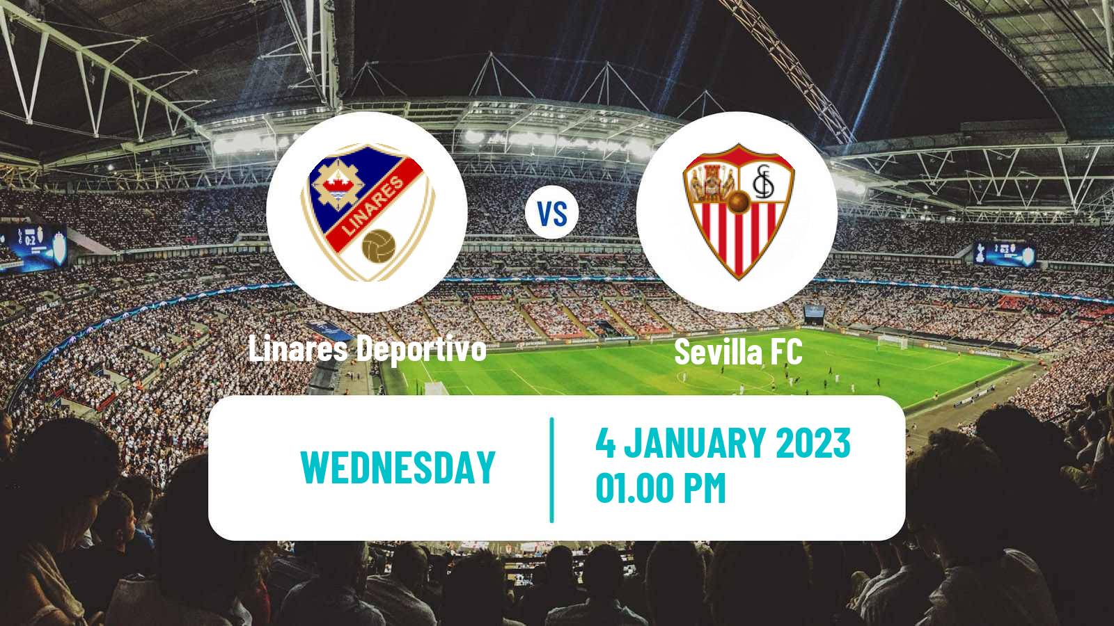 Soccer Spanish Copa del Rey Linares Deportivo - Sevilla