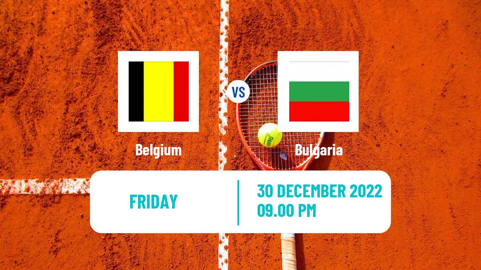 Tennis United Cup Teams Mix Tennis Belgium - Bulgaria