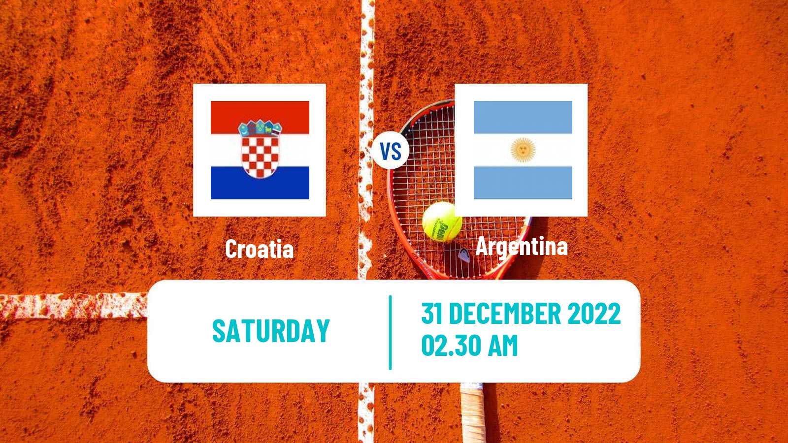 Tennis United Cup Teams Mix Tennis Croatia - Argentina