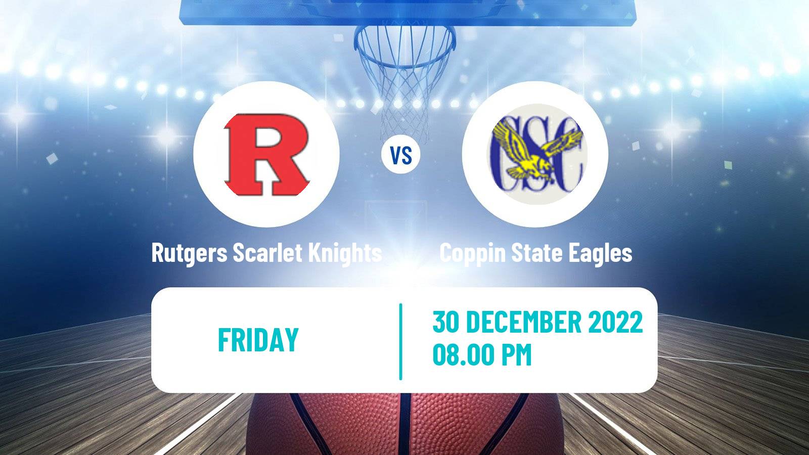 Basketball NCAA College Basketball Rutgers Scarlet Knights - Coppin State Eagles