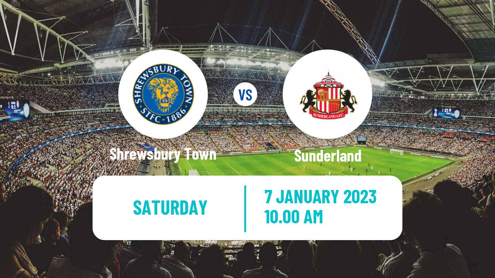 Soccer English FA Cup Shrewsbury Town - Sunderland