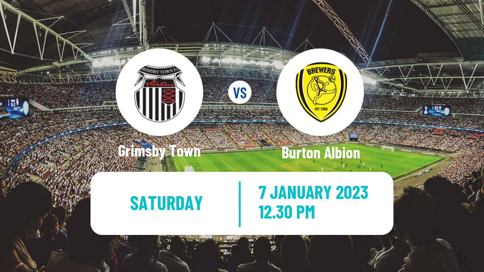 Soccer English FA Cup Grimsby Town - Burton Albion