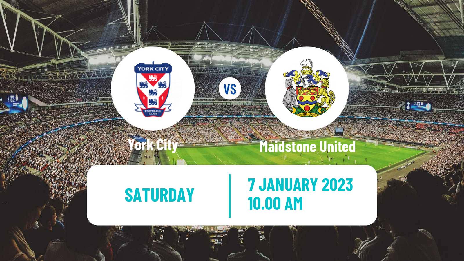 Soccer English National League York City - Maidstone United
