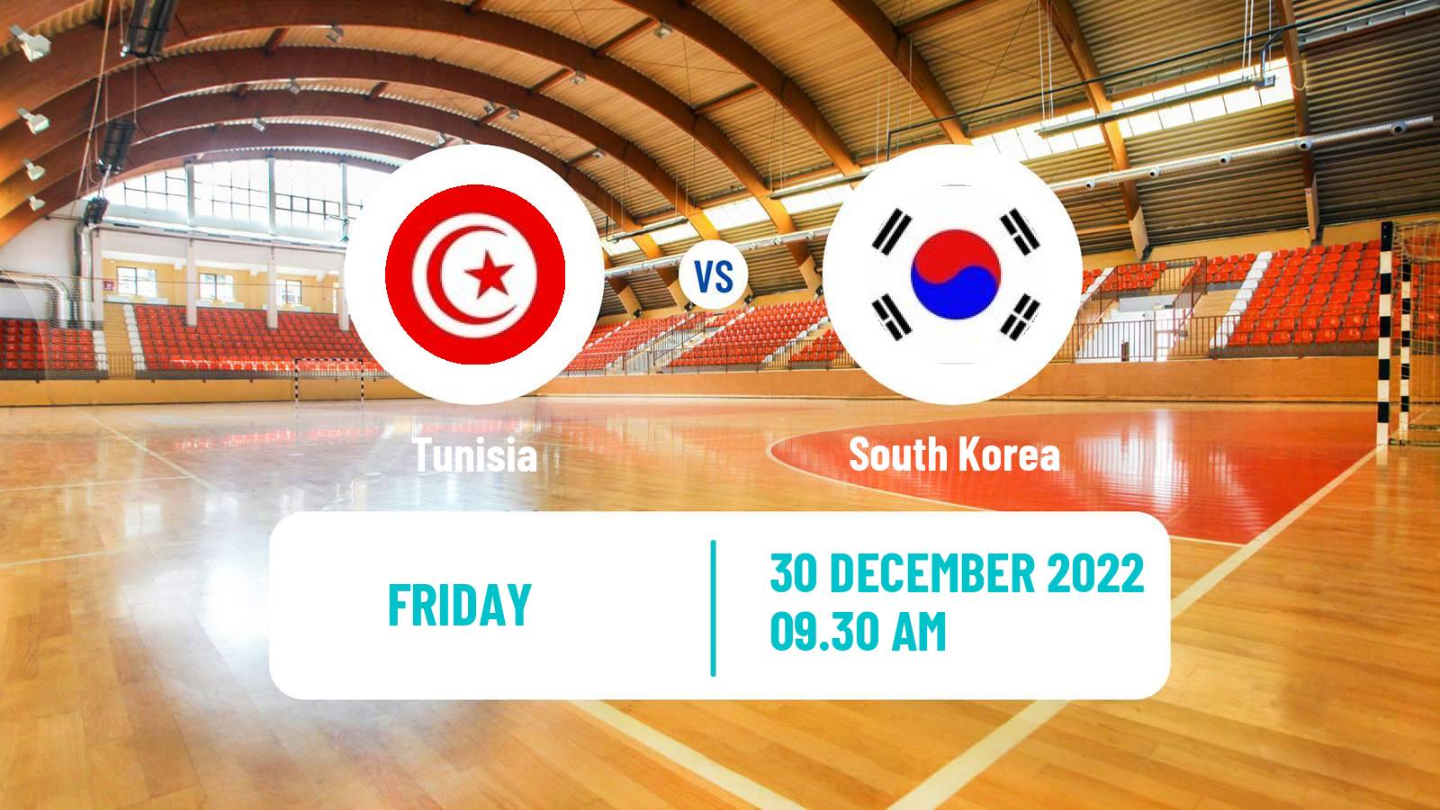 Handball Friendly International Handball Tunisia - South Korea