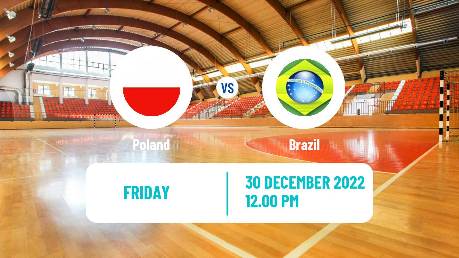 Handball Friendly International Handball Poland - Brazil