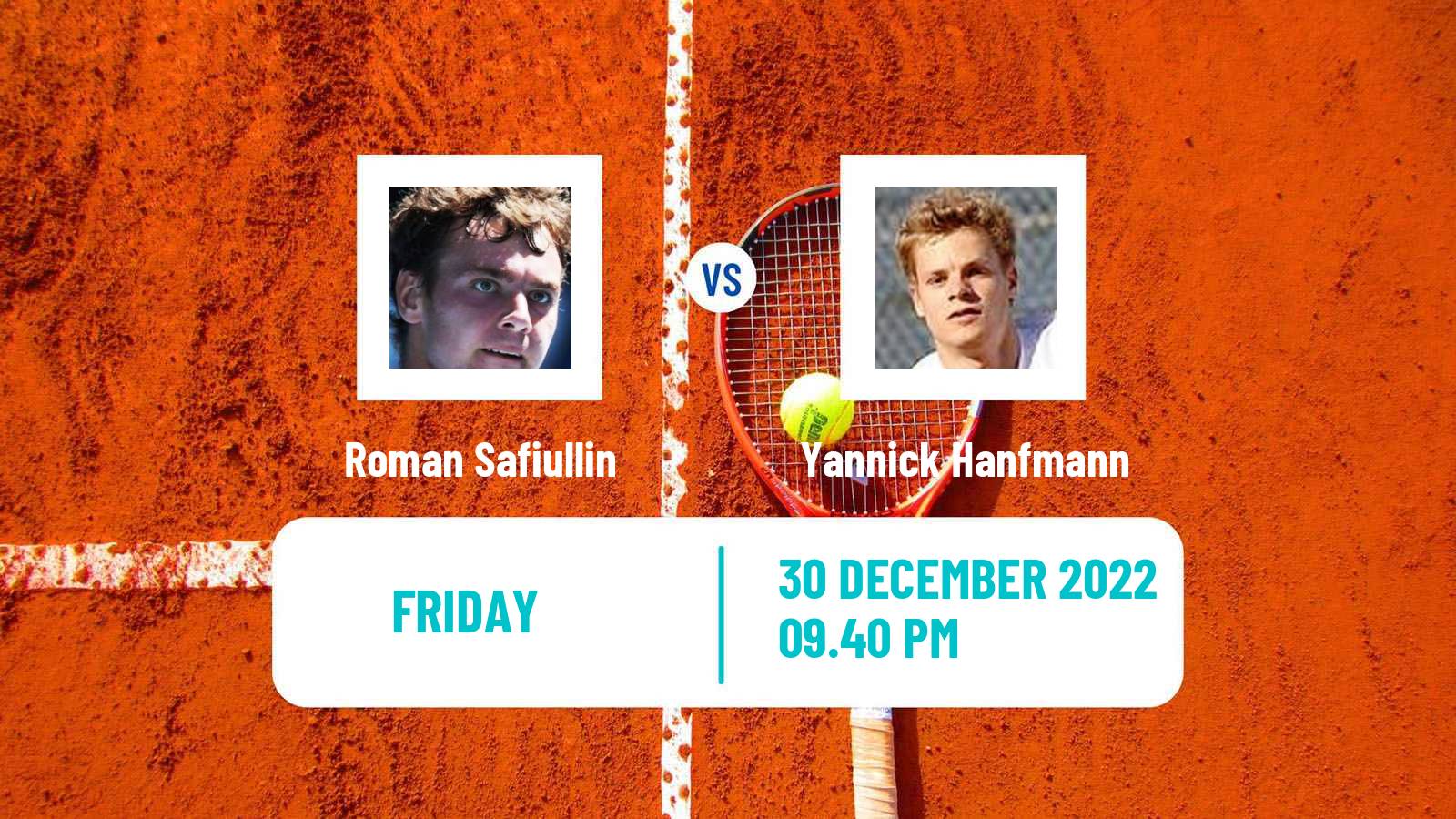 Tennis ATP Adelaide Roman Safiullin - Yannick Hanfmann