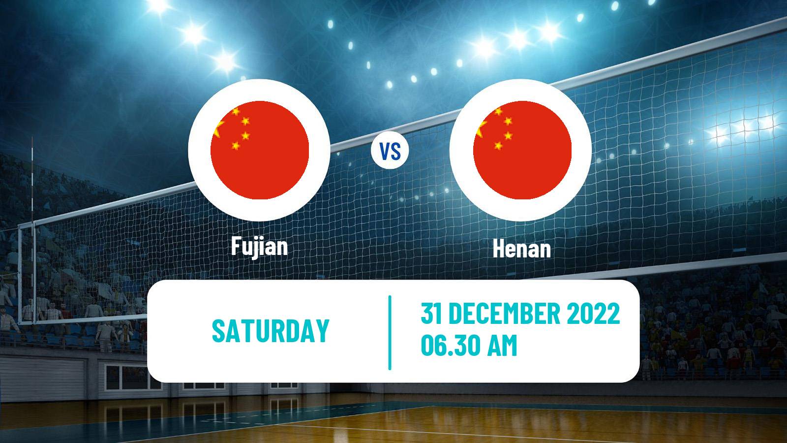Volleyball Chinese CVL Fujian - Henan