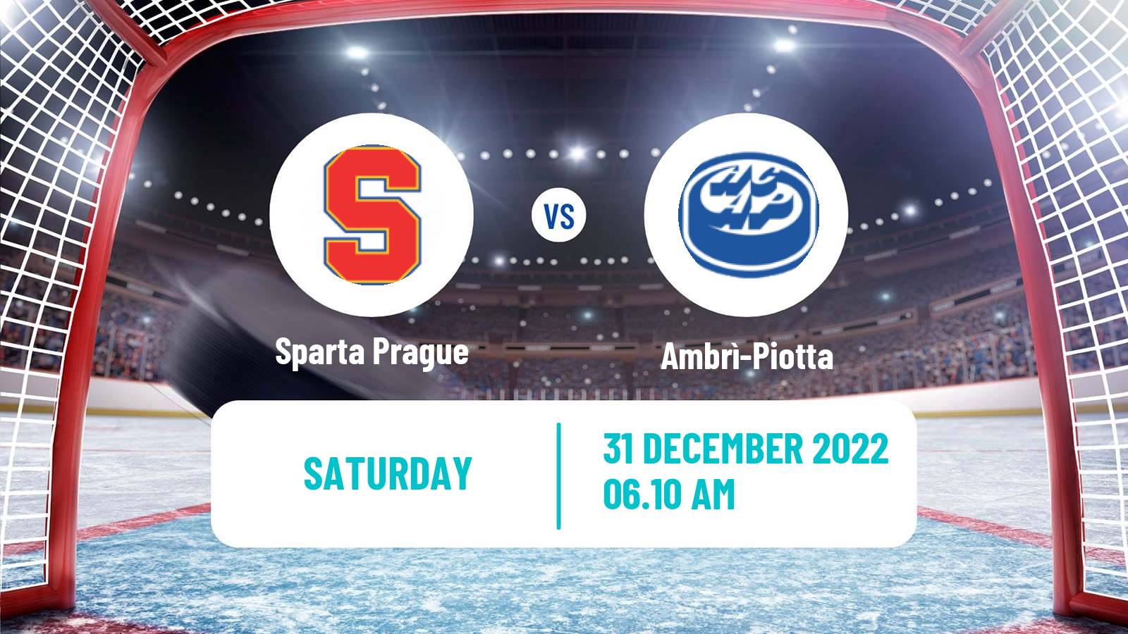 Hockey Spengler Cup Sparta Prague - Ambrì-Piotta