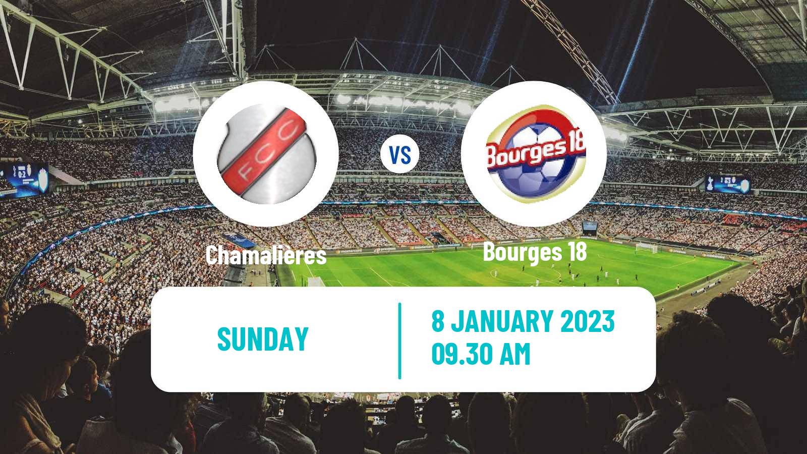 Soccer Coupe De France Chamalières - Bourges 18