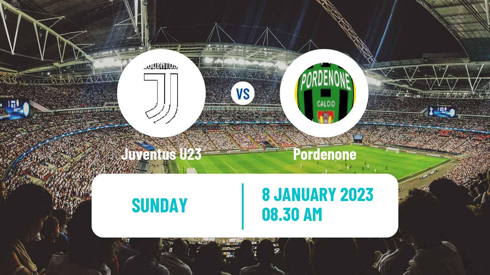Soccer Italian Serie C Group A Juventus U23 - Pordenone