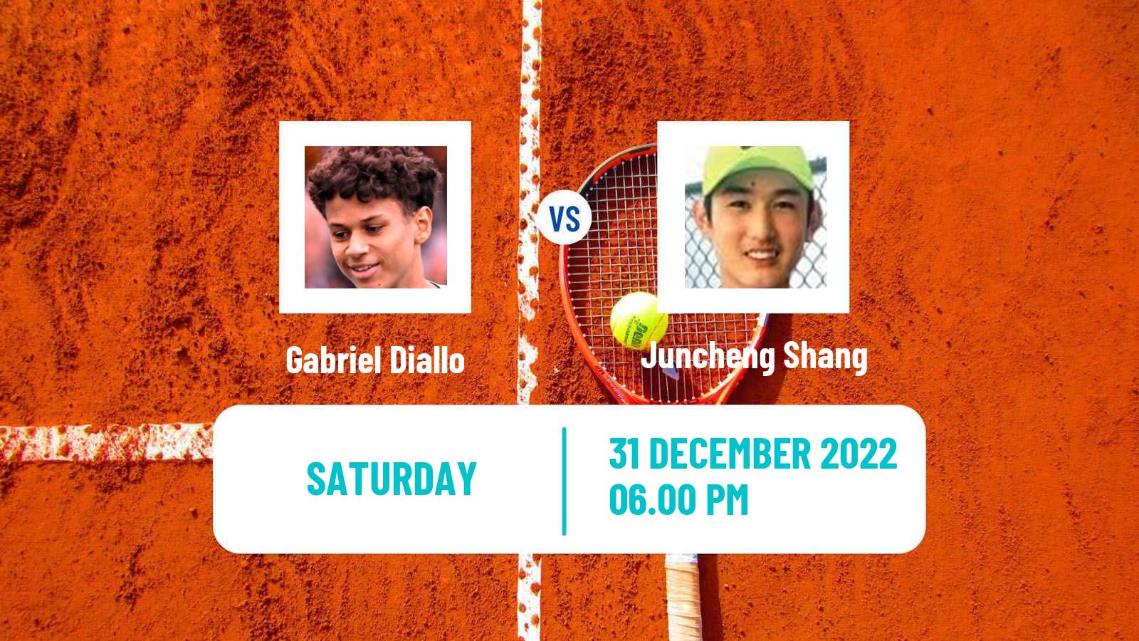 Tennis ATP Challenger Gabriel Diallo - Juncheng Shang