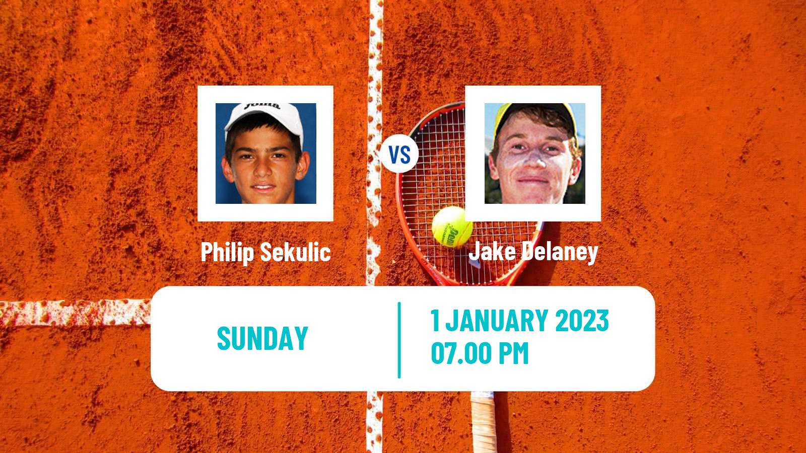 Tennis ATP Challenger Philip Sekulic - Jake Delaney