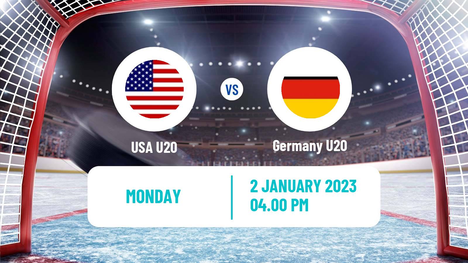 Hockey IIHF World U20 Championship USA U20 - Germany U20