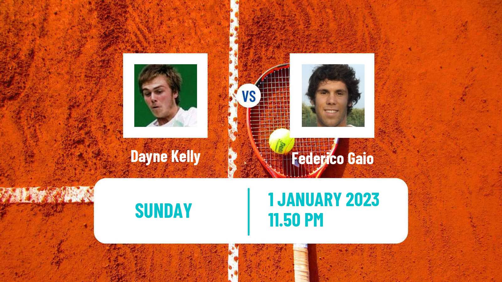 Tennis ATP Challenger Dayne Kelly - Federico Gaio