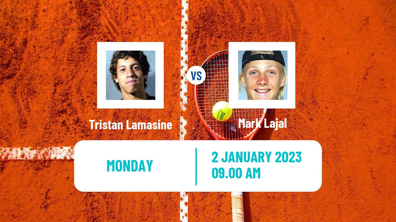 Tennis ATP Challenger Tristan Lamasine - Mark Lajal