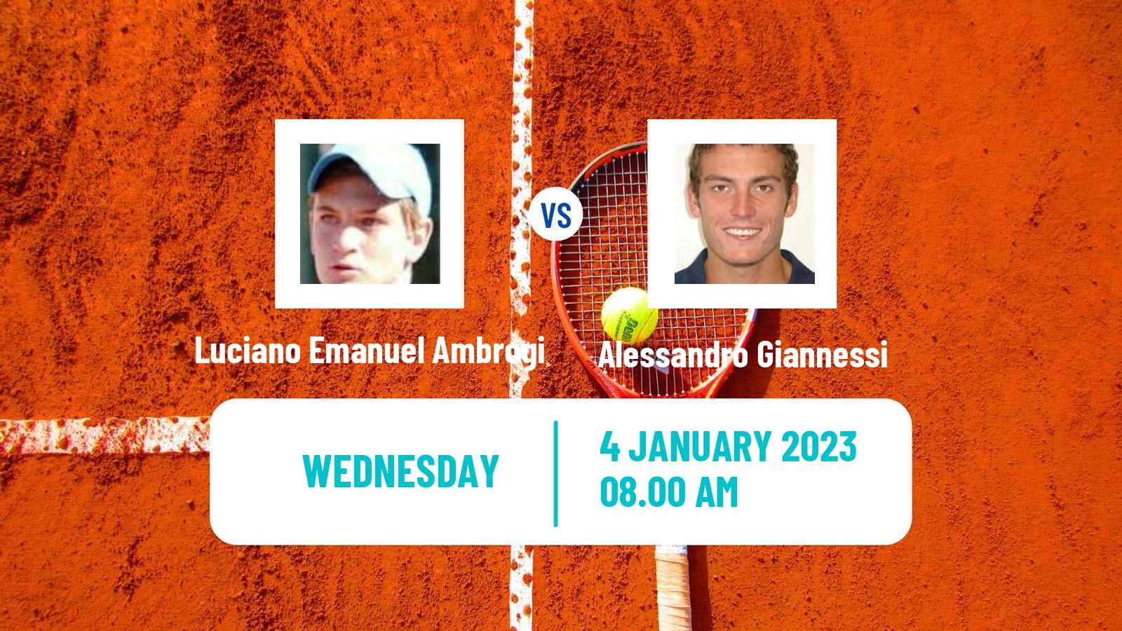 Tennis ATP Challenger Luciano Emanuel Ambrogi - Alessandro Giannessi