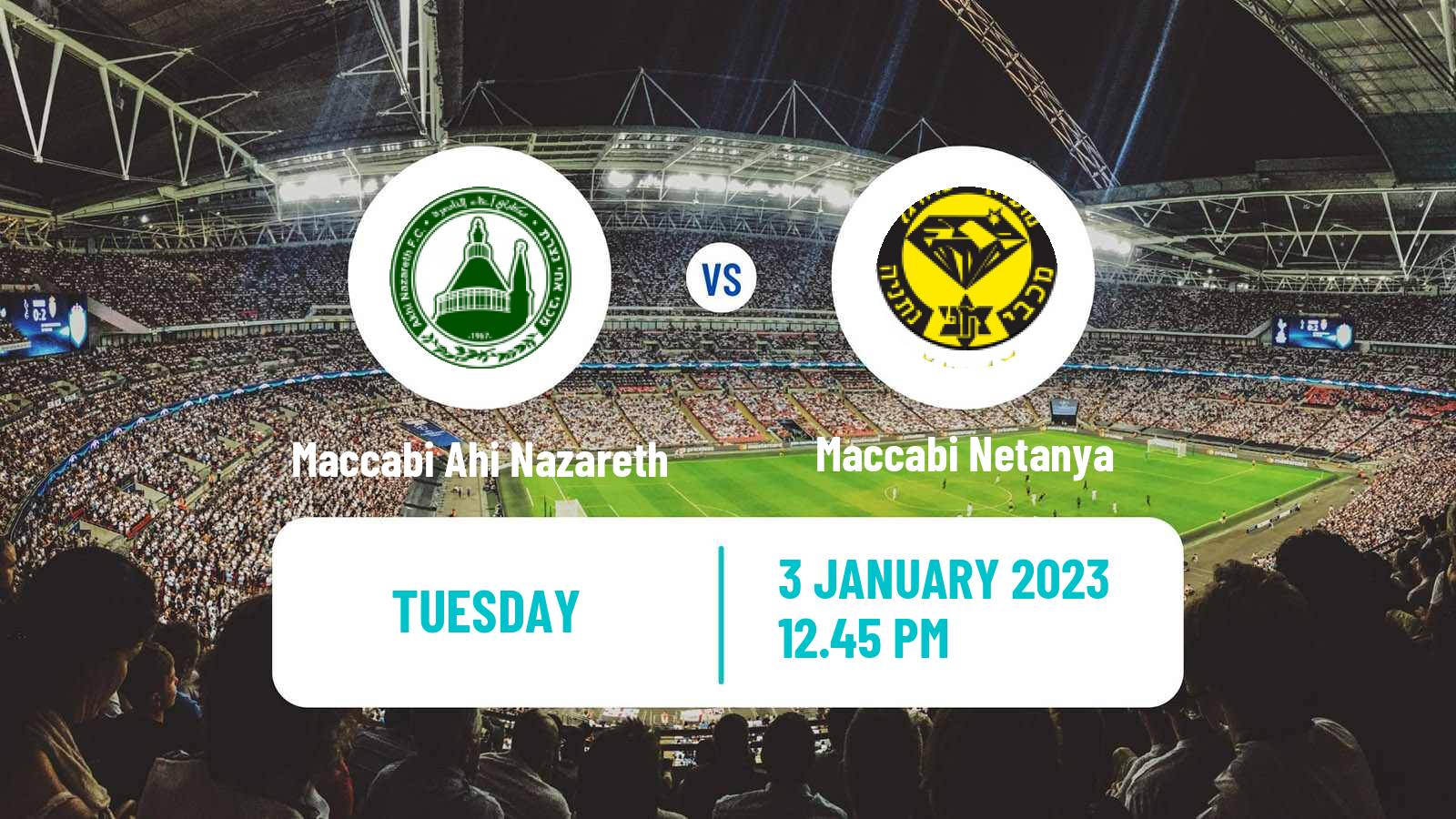 Soccer Israeli State Cup Maccabi Ahi Nazareth - Maccabi Netanya