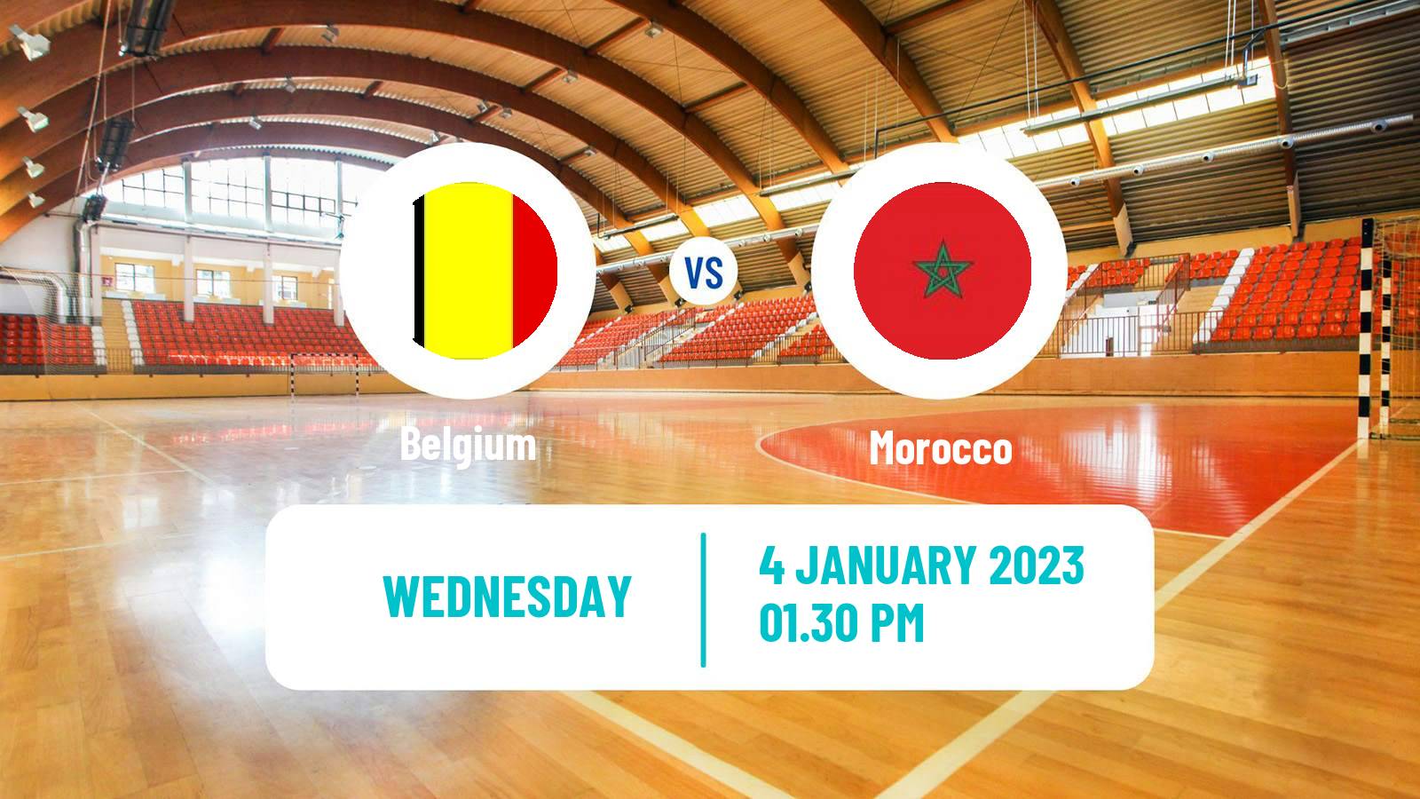 Handball Friendly International Handball Belgium - Morocco