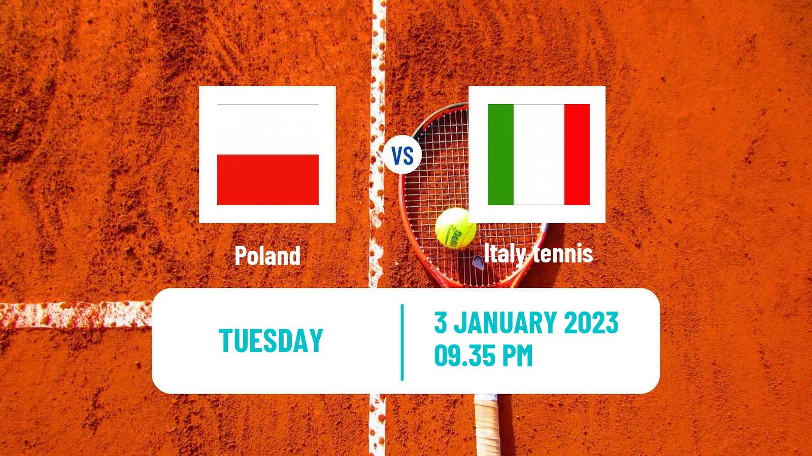 Tennis United Cup Teams Mix Tennis Poland - Italy