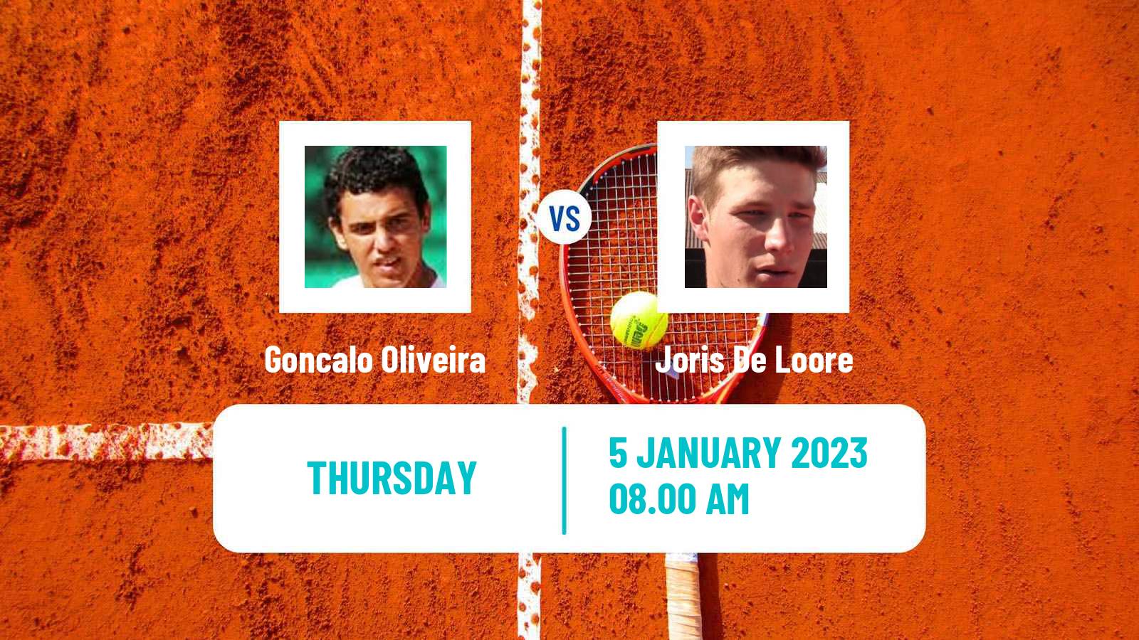Tennis ATP Challenger Goncalo Oliveira - Joris De Loore
