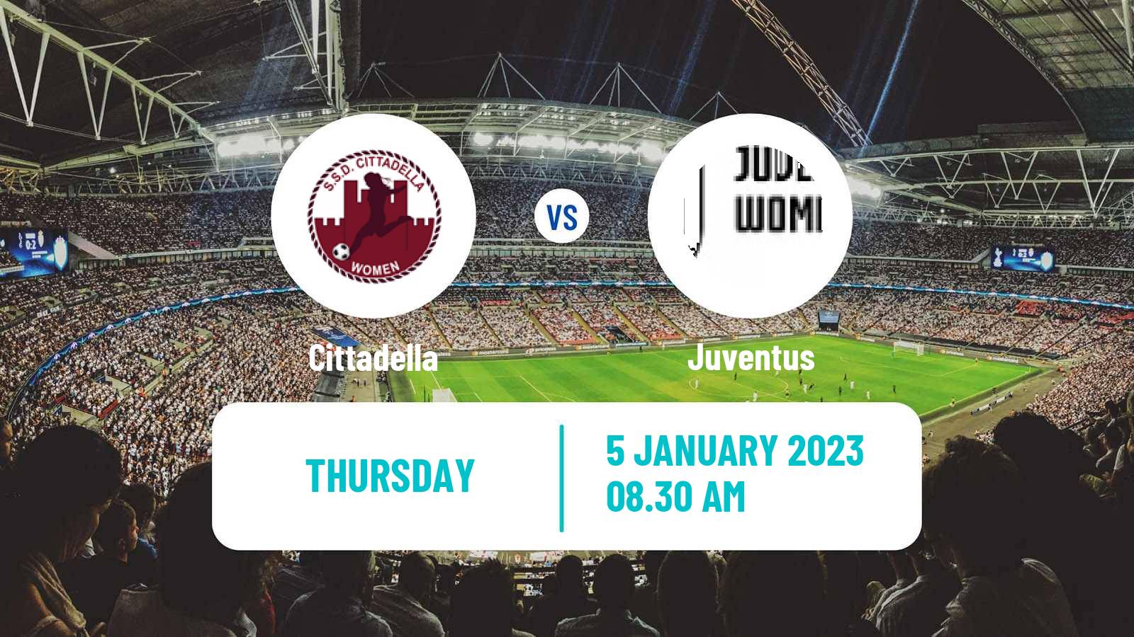 Soccer Coppa Italia Women Cittadella - Juventus