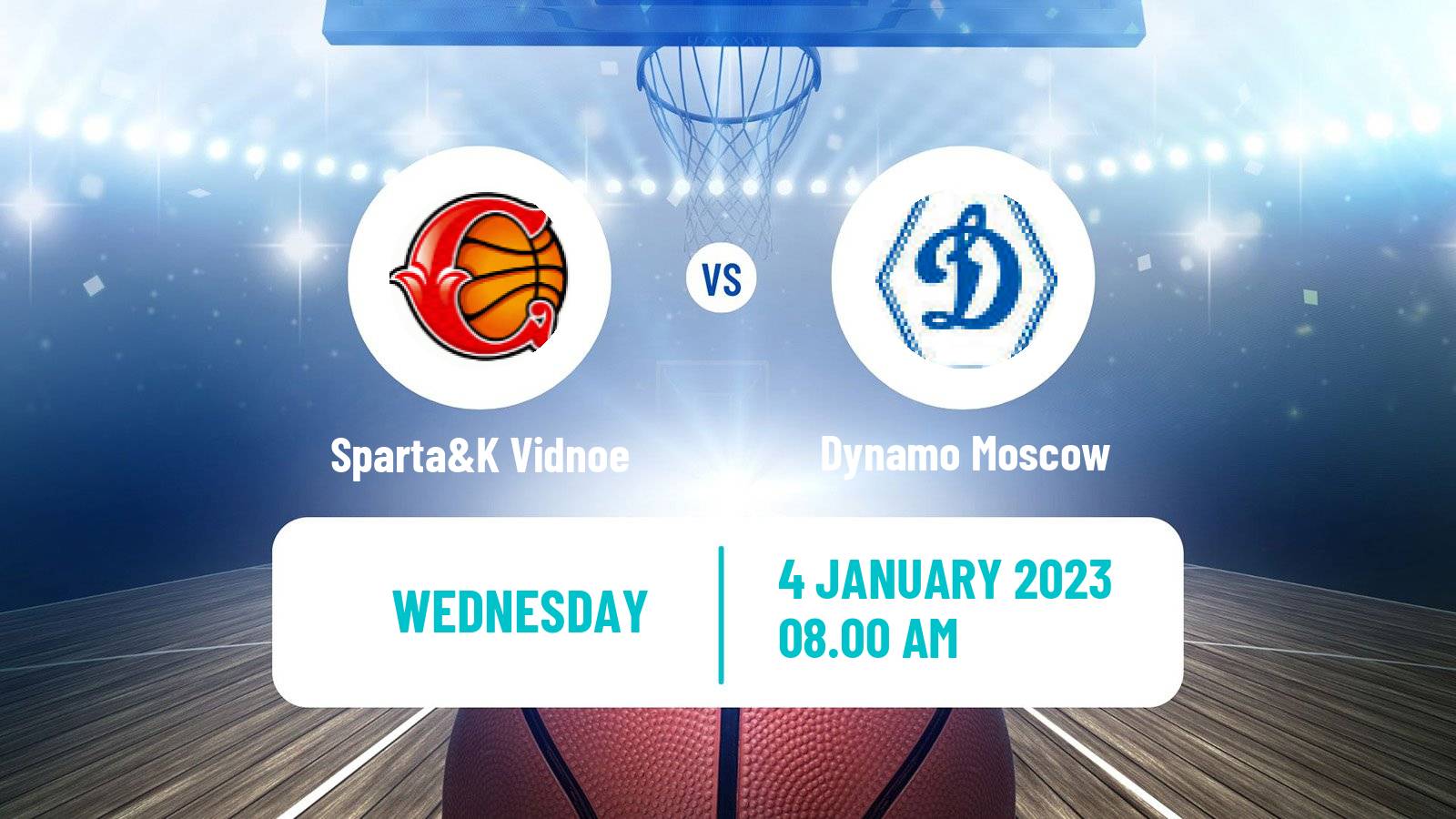 Basketball Russian Premier League Basketball Women Sparta&K Vidnoe - Dynamo Moscow