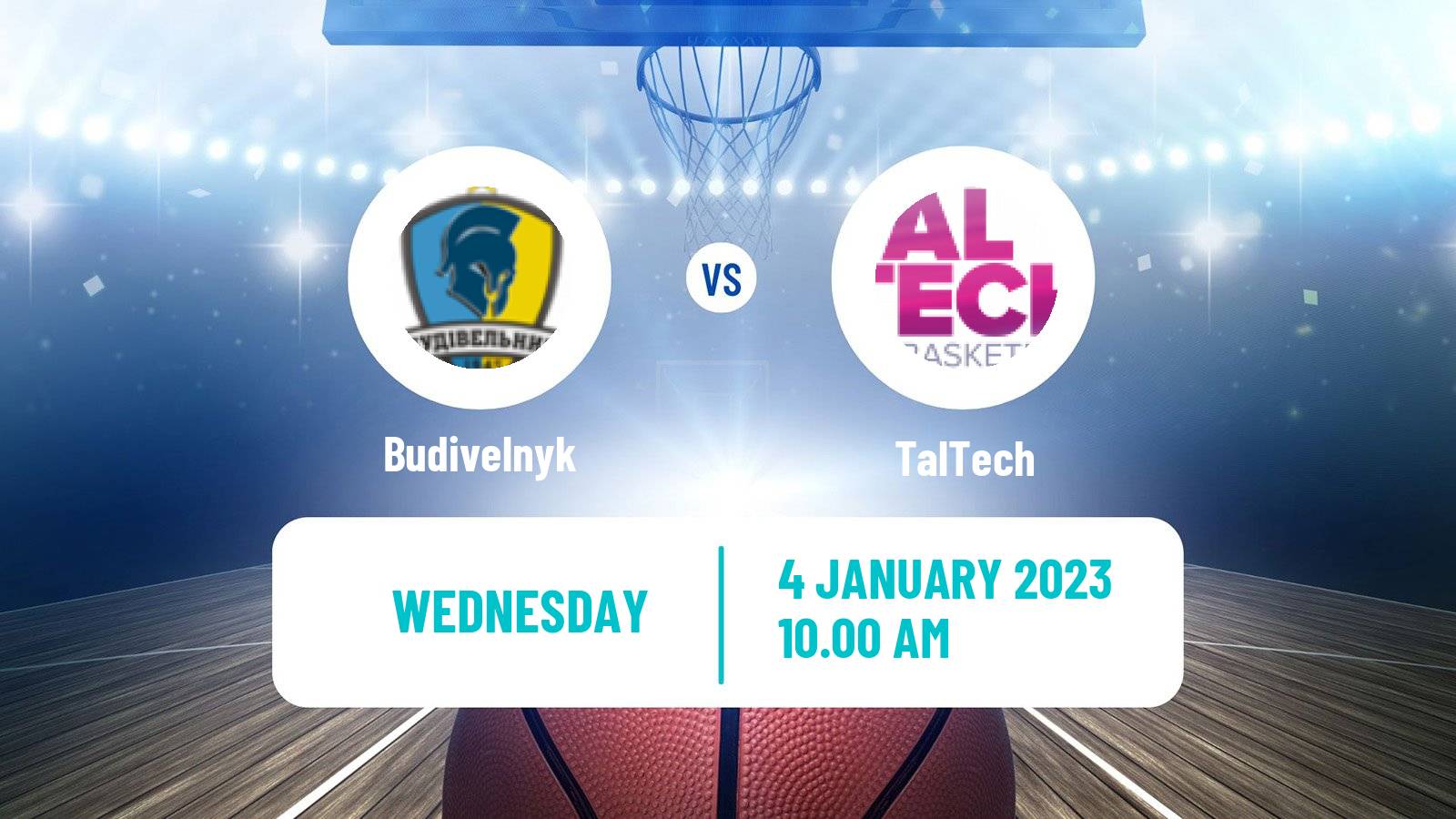 Basketball ENBL Budivelnyk - TalTech