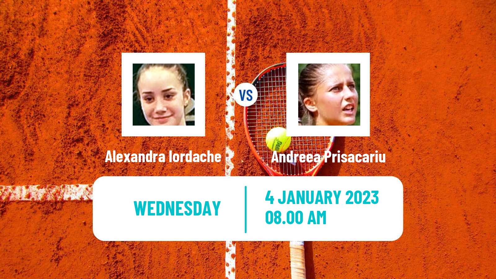Tennis ITF Tournaments Alexandra Iordache - Andreea Prisacariu