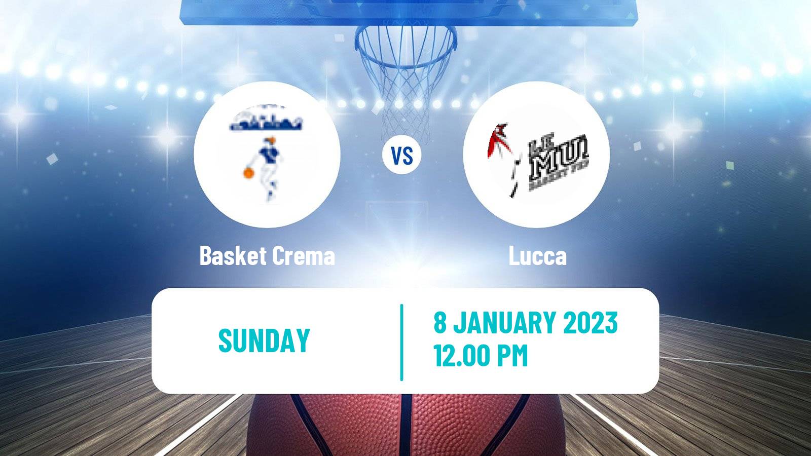 Basketball Italian Serie A1 Basketball Women Crema - Lucca