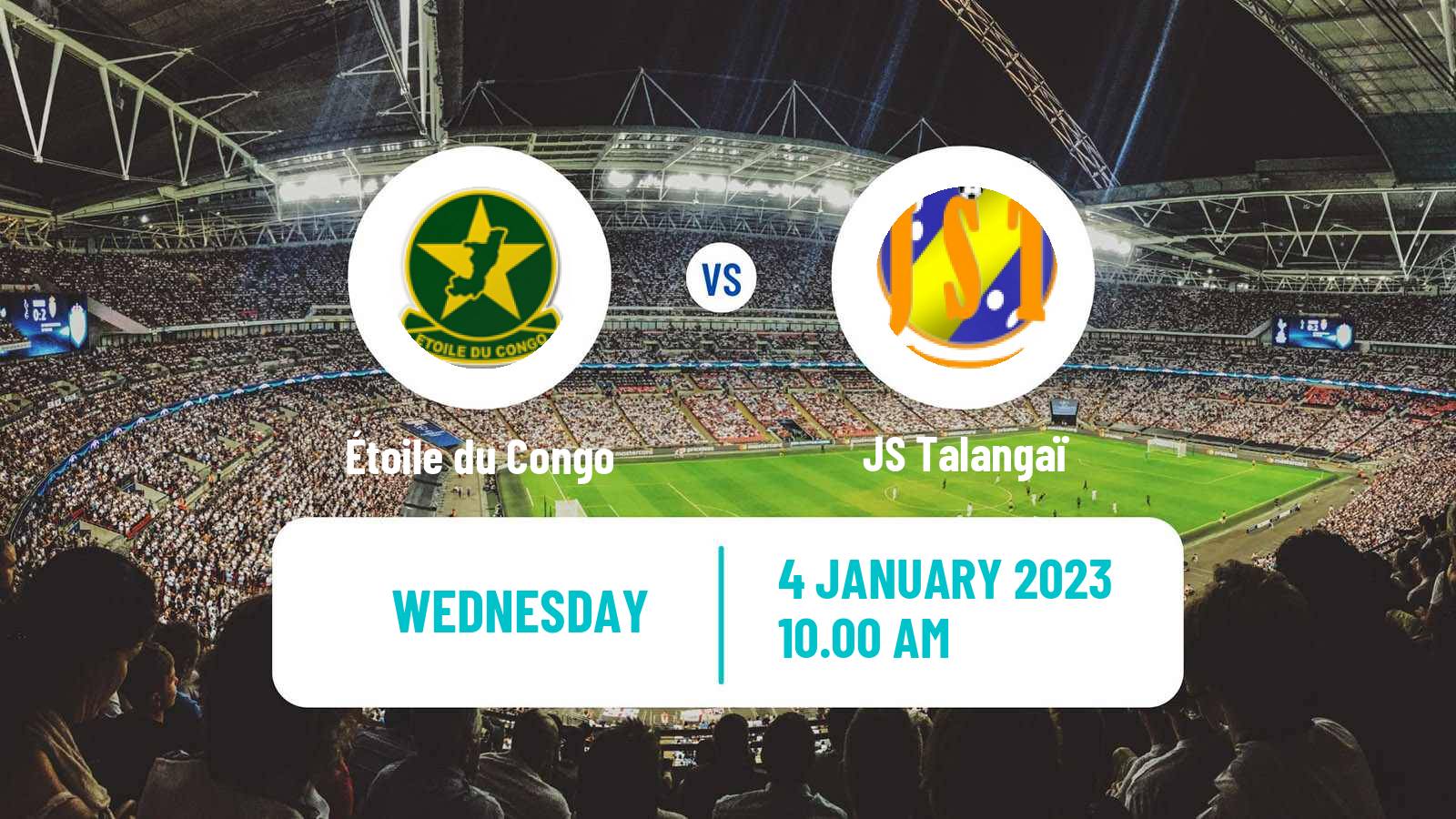 Soccer Congo Ligue 1 Étoile du Congo - JS Talangaï