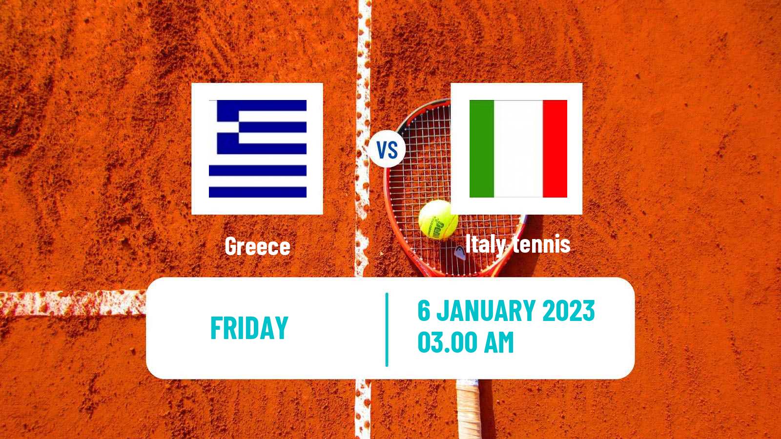 Tennis United Cup Teams Mix Tennis Greece - Italy