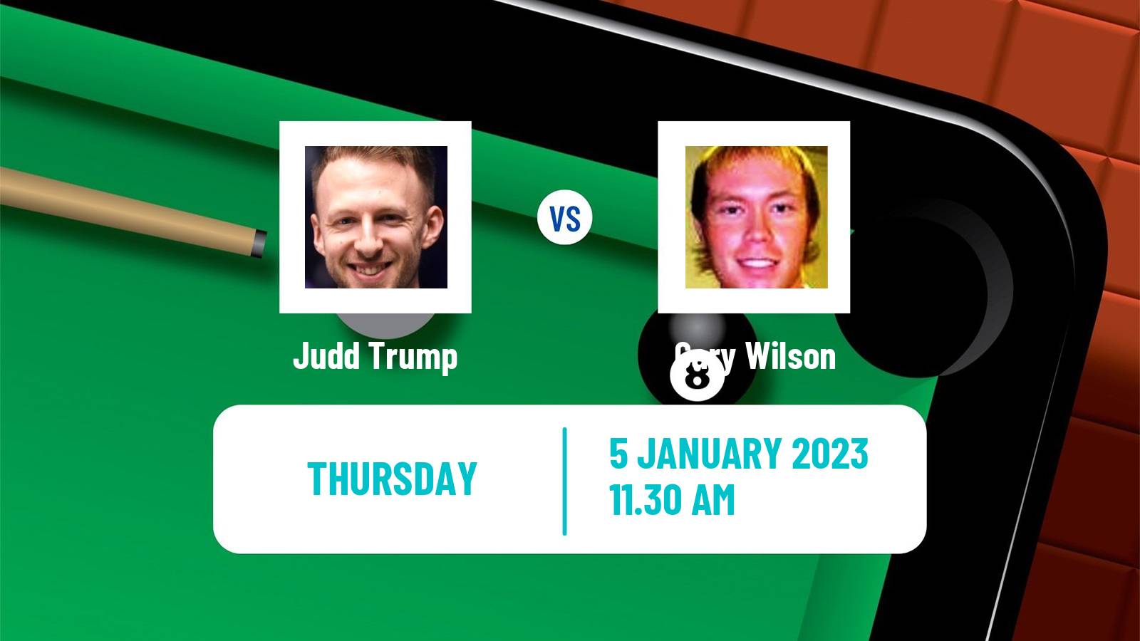 Snooker Snooker Judd Trump - Gary Wilson