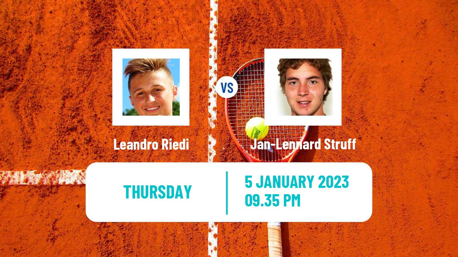Tennis ATP Challenger Leandro Riedi - Jan-Lennard Struff