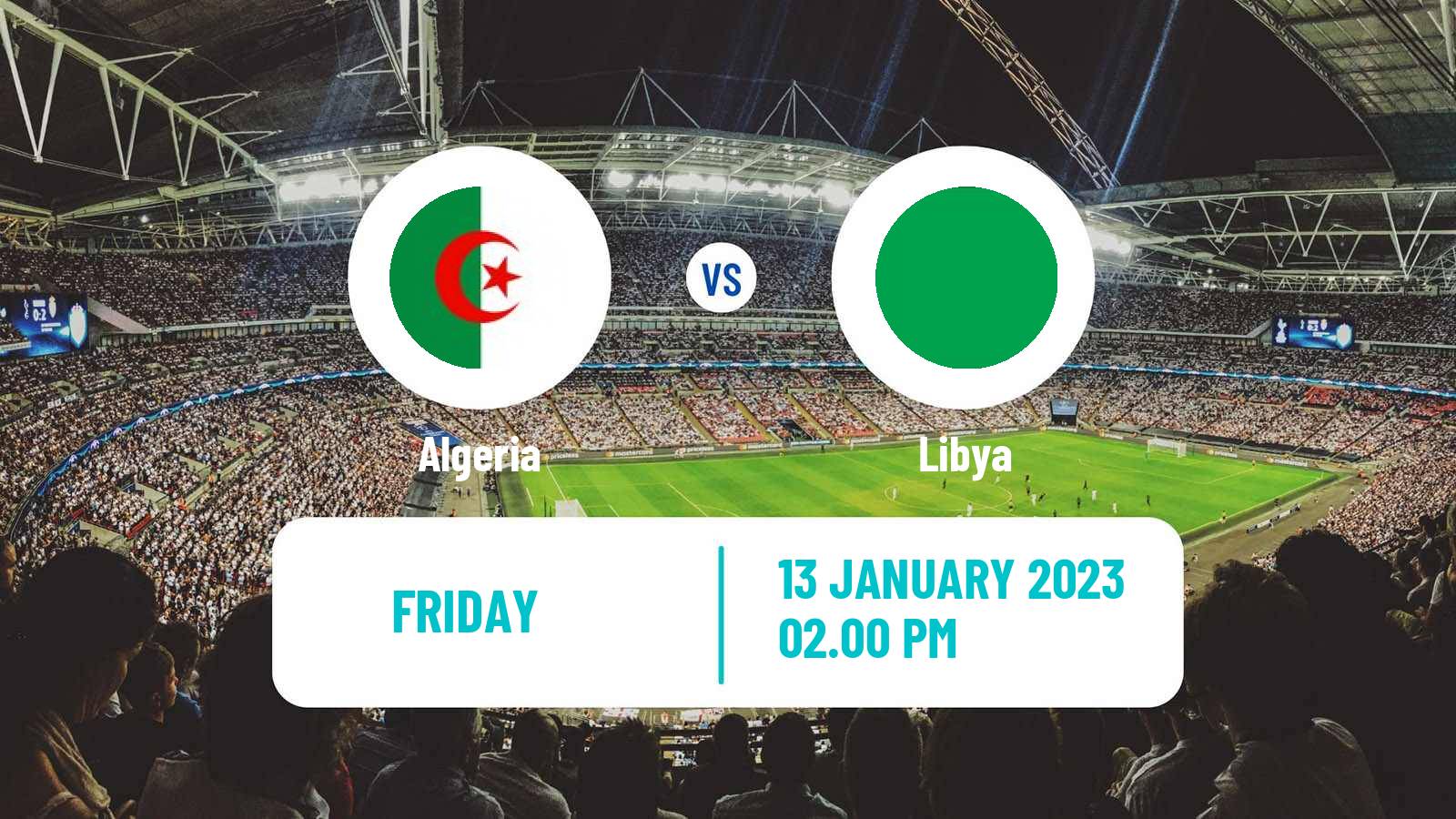 Soccer African Nations Championship Algeria - Libya