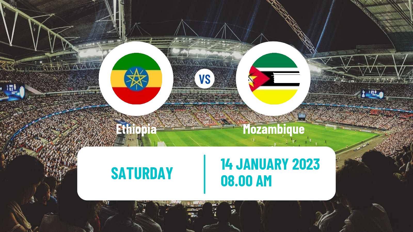 Soccer African Nations Championship Ethiopia - Mozambique