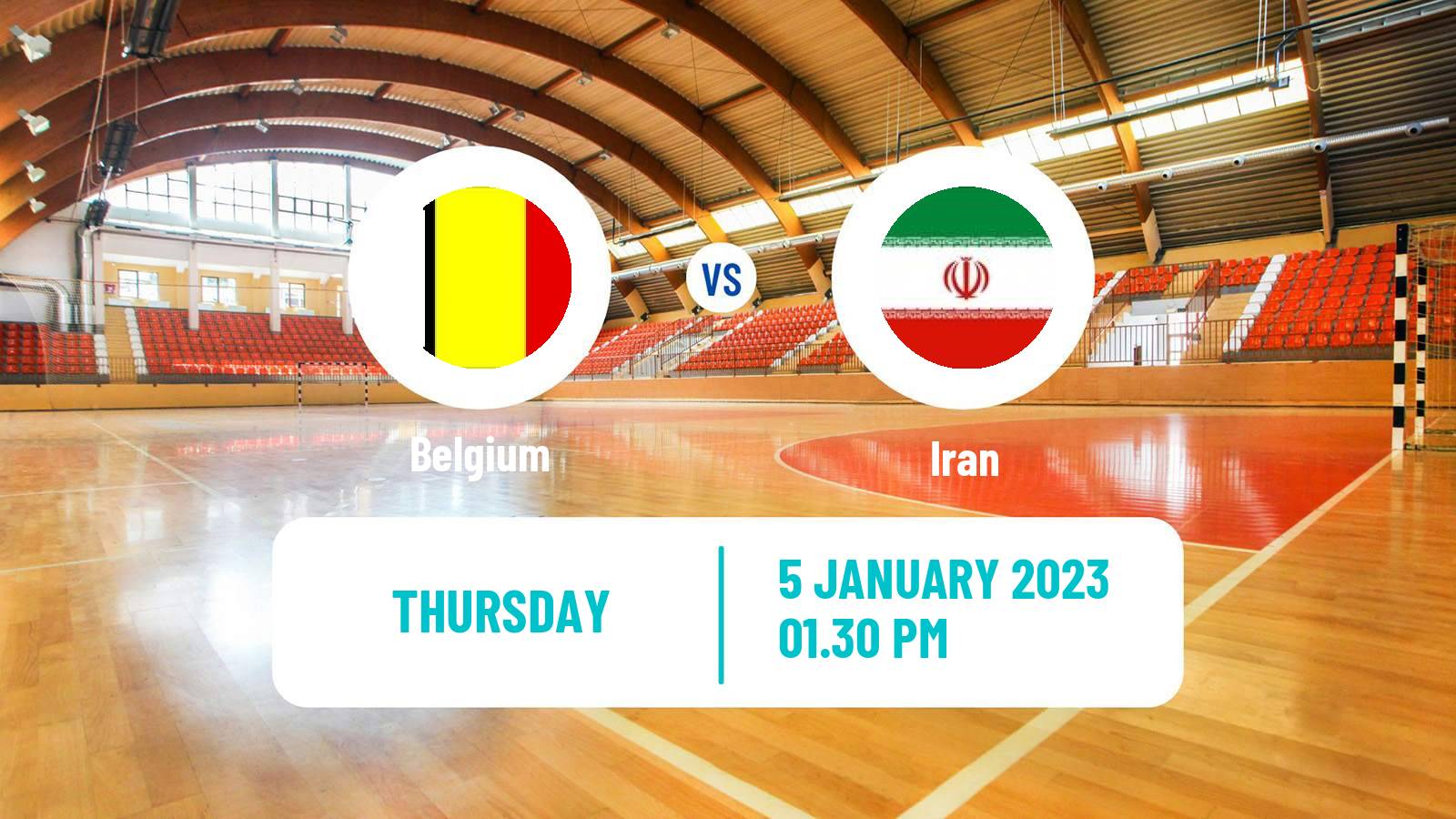 Handball Friendly International Handball Belgium - Iran