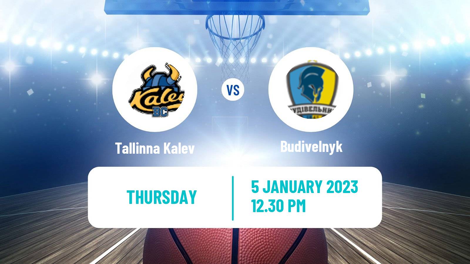 Basketball ENBL Tallinna Kalev - Budivelnyk