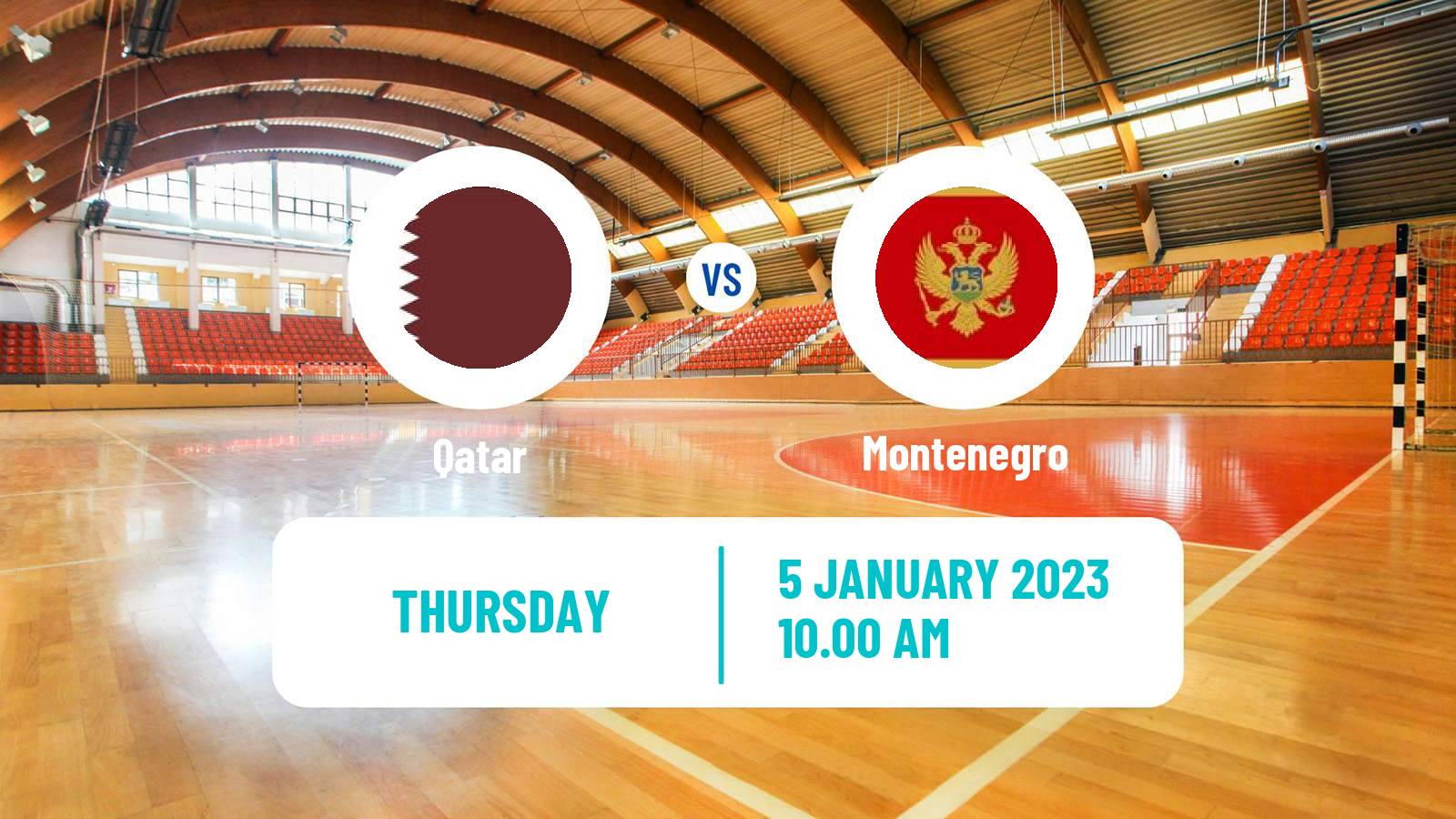 Handball Friendly International Handball Qatar - Montenegro
