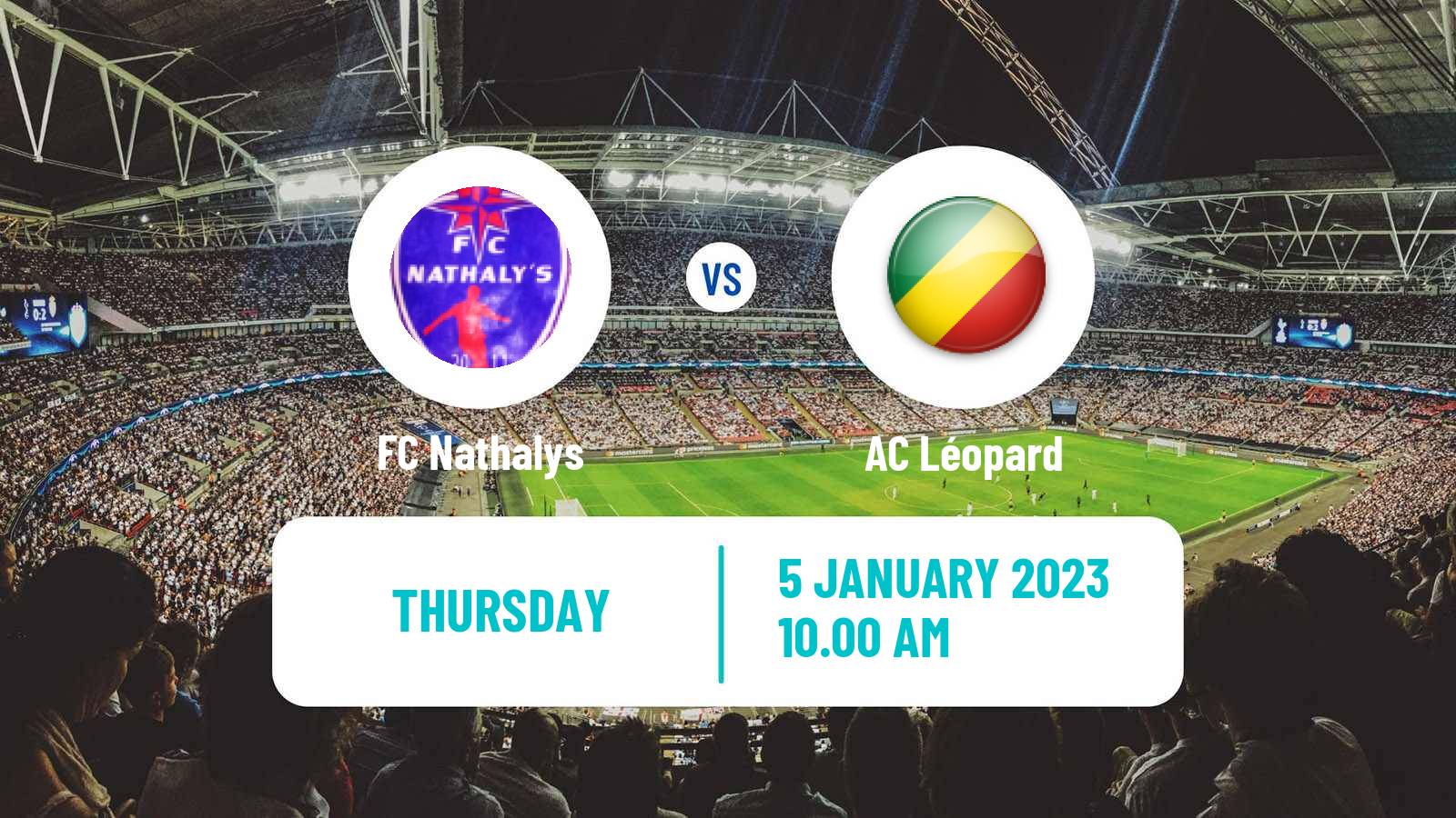 Soccer Congo Ligue 1 Nathalys - AC Léopard