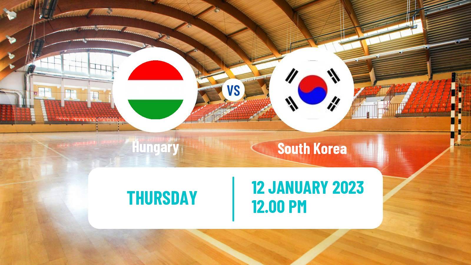 Handball Handball World Championship Hungary - South Korea